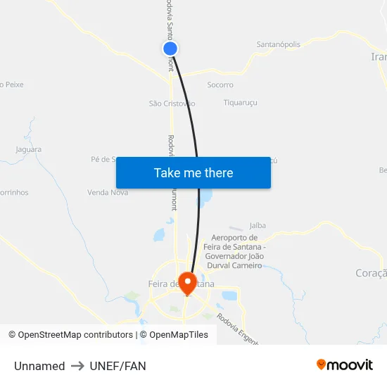 Unnamed to UNEF/FAN map