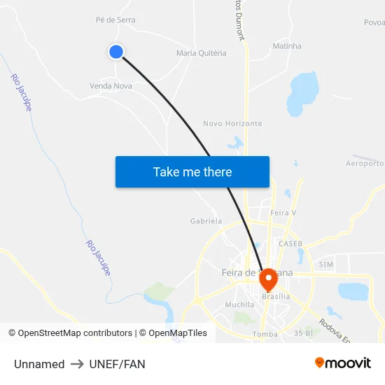 Unnamed to UNEF/FAN map