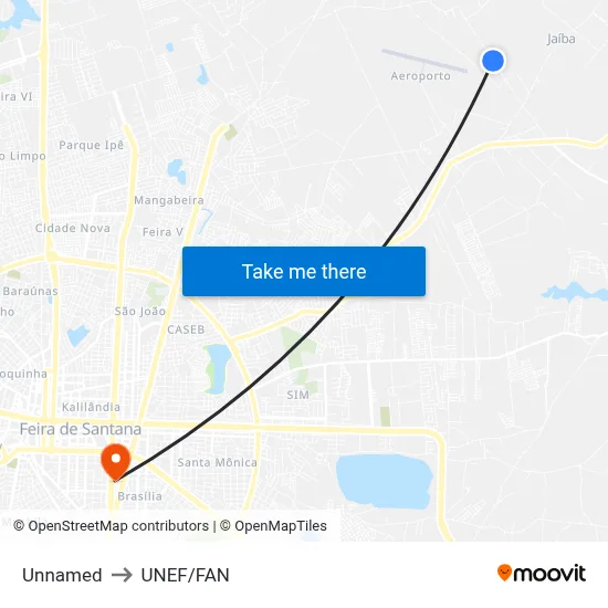 Unnamed to UNEF/FAN map