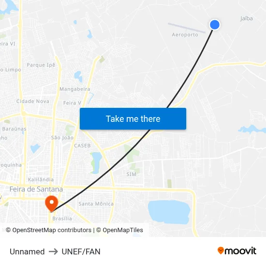 Unnamed to UNEF/FAN map