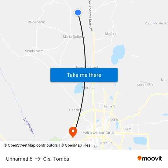 Unnamed 6 to Cis -Tomba map