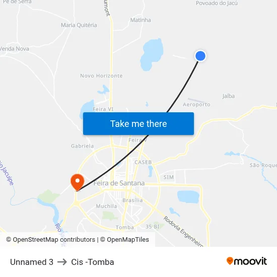 Unnamed 3 to Cis -Tomba map