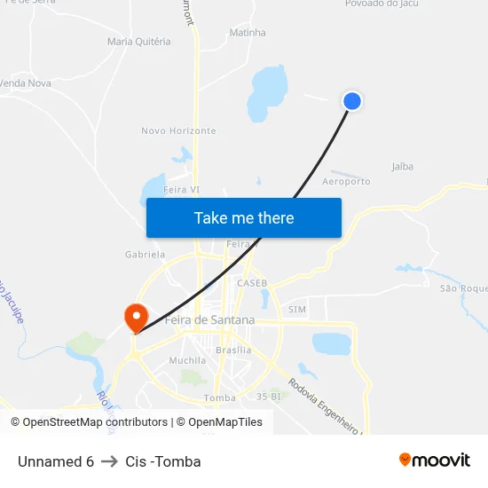 Unnamed 6 to Cis -Tomba map