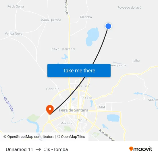Unnamed 11 to Cis -Tomba map