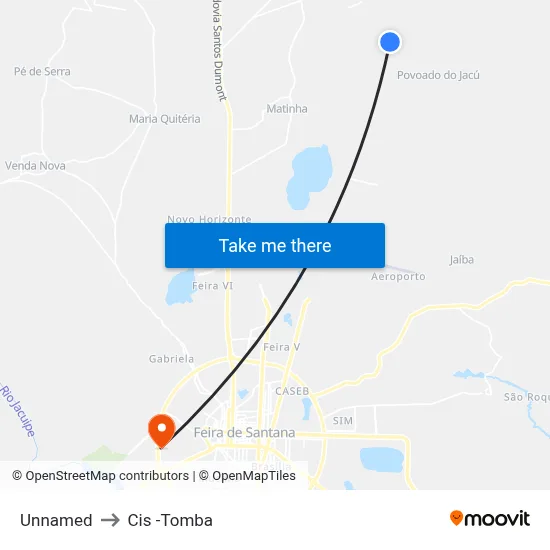 Unnamed to Cis -Tomba map