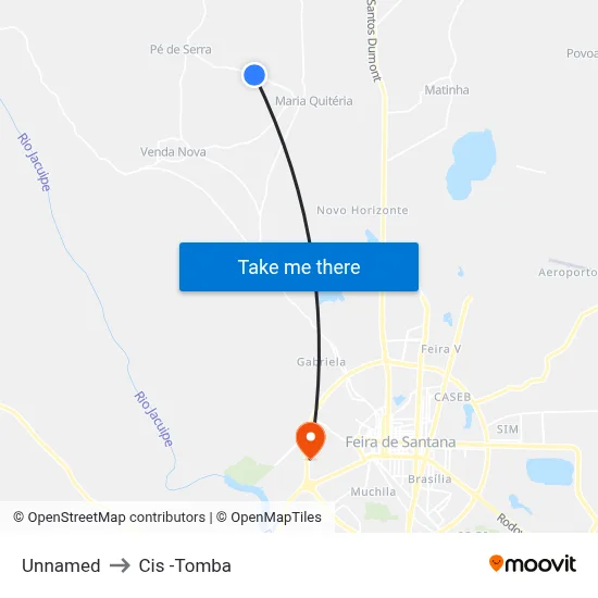 Unnamed to Cis -Tomba map