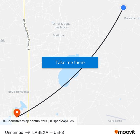 Unnamed to LABEXA — UEFS map