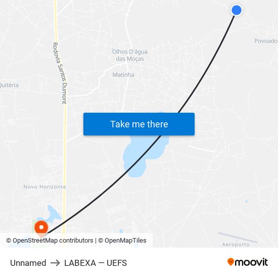 Unnamed to LABEXA — UEFS map