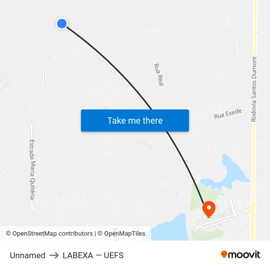 Unnamed to LABEXA — UEFS map