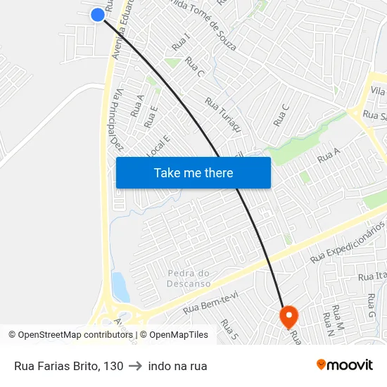 Rua Farias Brito, 130 to indo na rua map