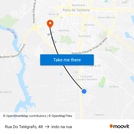 Rua Do Telégrafo, 48 to indo na rua map
