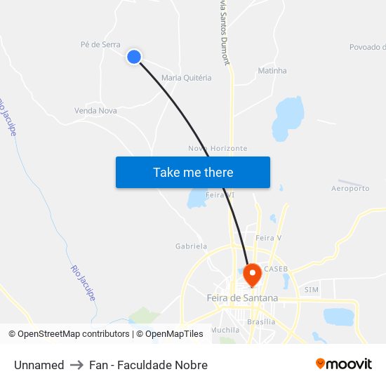 Unnamed to Fan - Faculdade Nobre map