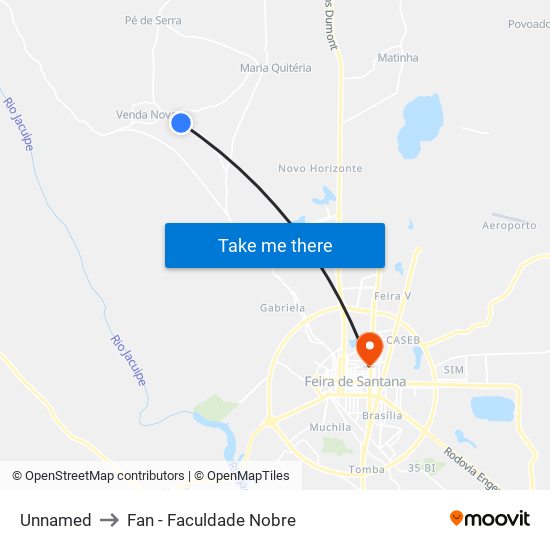 Unnamed to Fan - Faculdade Nobre map