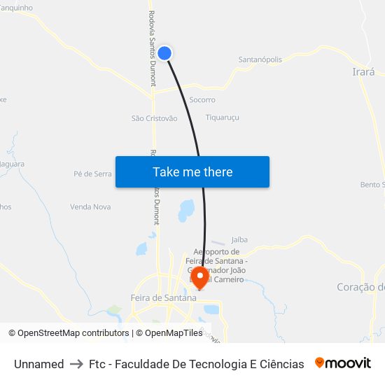 Unnamed to Ftc - Faculdade De Tecnologia E Ciências map