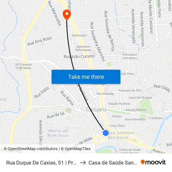 Rua Duque De Caxias, 51 | Próx. A Catedral to Casa de Saúde Santa Efigênia map