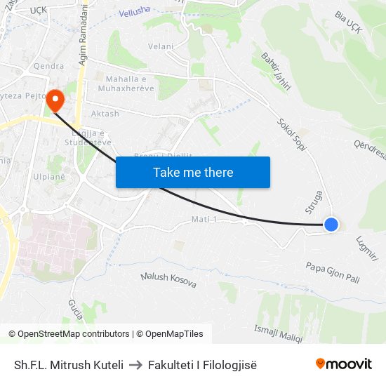 Sh.F.L. Mitrush Kuteli to Fakulteti I Filologjisë map