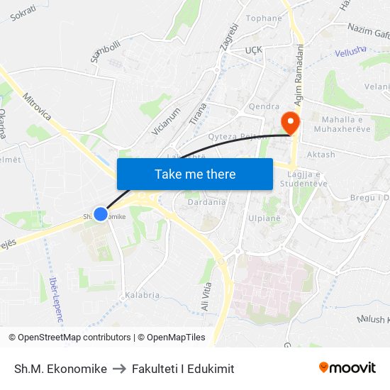 Sh.M. Ekonomike to Fakulteti I Edukimit map