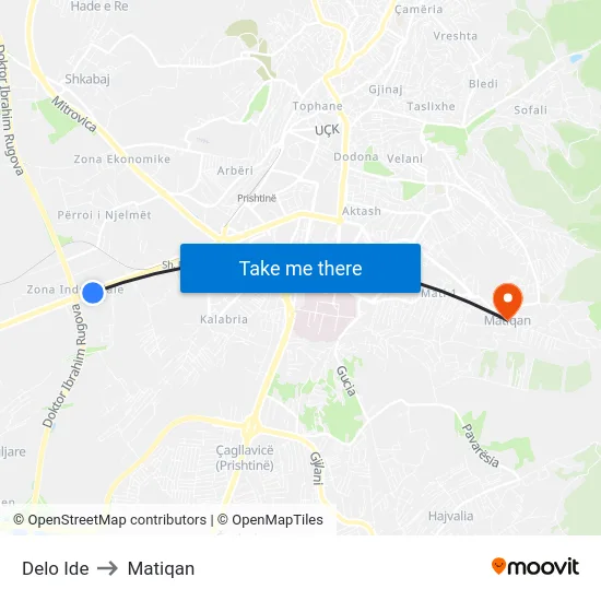 Delo Ide to Matiqan map