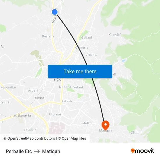 Perballe Etc to Matiqan map