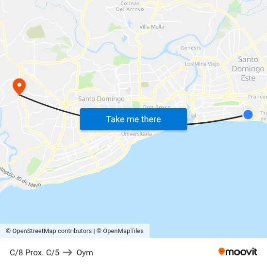 C/8 Prox. C/5 to Oym map
