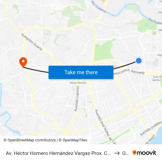 Av. Héctor Homero Hernández Vargas Prox. C/Lope De Vega to Oym map