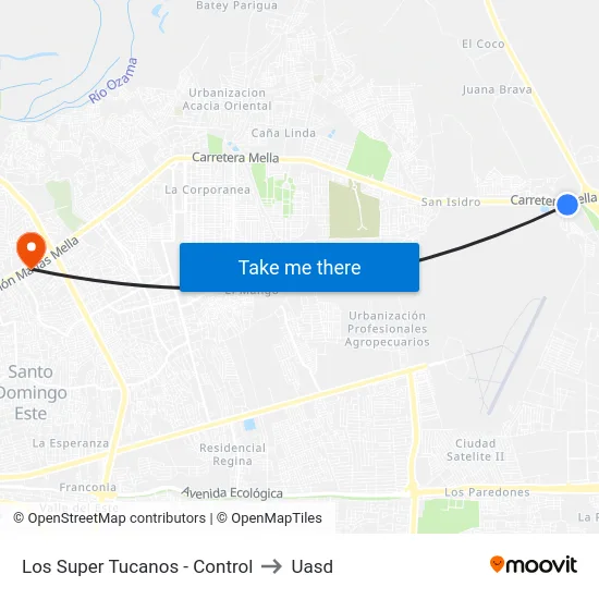 Los Super Tucanos - Control to Uasd map