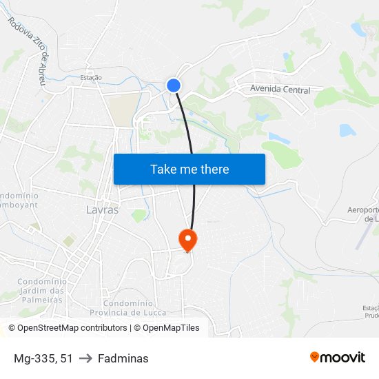 Mg-335, 51 to Fadminas map