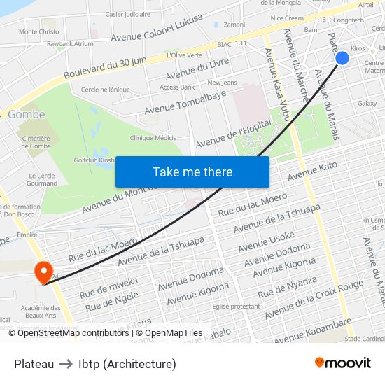 Plateau to Ibtp (Architecture) map