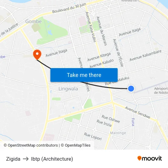 Zigida to Ibtp (Architecture) map