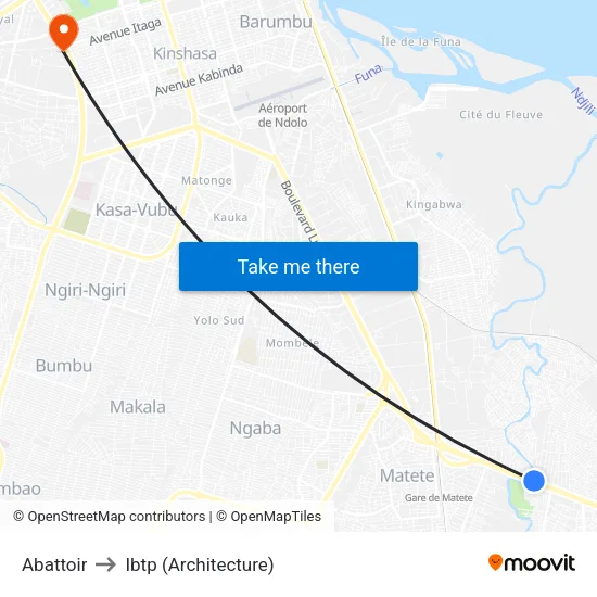Abattoir to Ibtp (Architecture) map
