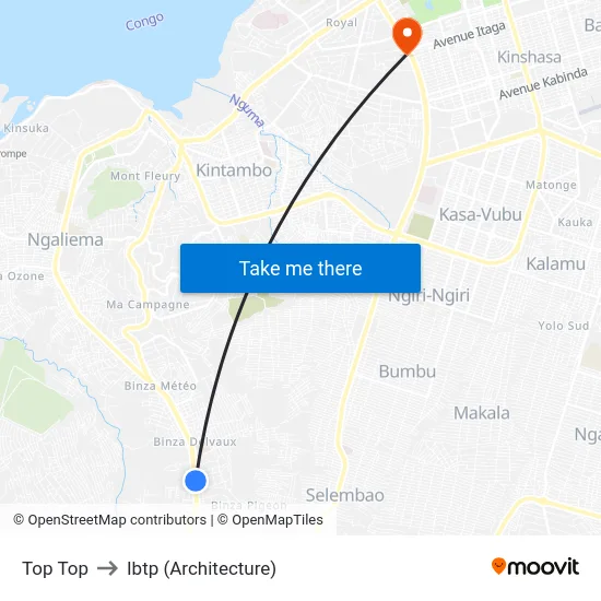 Top Top to Ibtp (Architecture) map