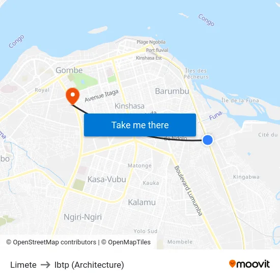 Limete to Ibtp (Architecture) map