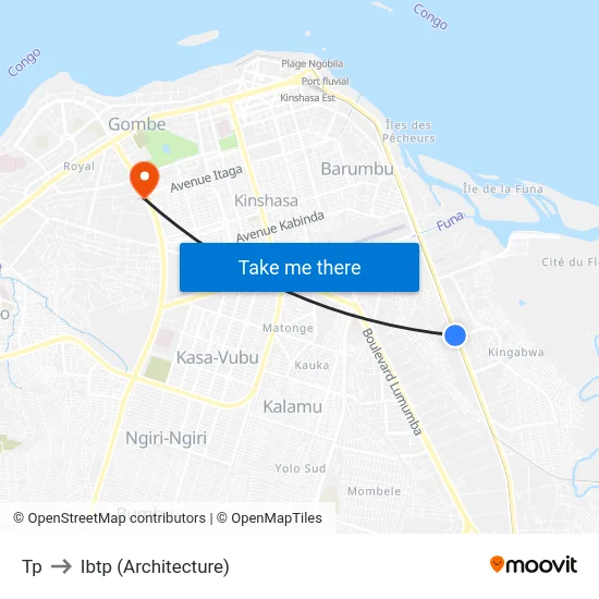 Tp to Ibtp (Architecture) map