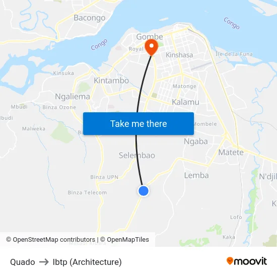Quado to Ibtp (Architecture) map