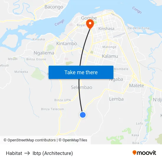 Habitat to Ibtp (Architecture) map