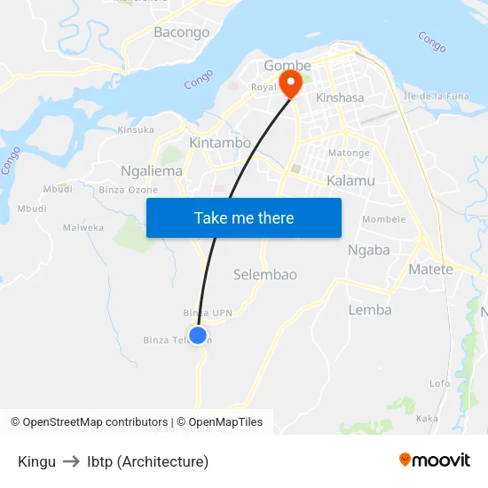 Kingu to Ibtp (Architecture) map