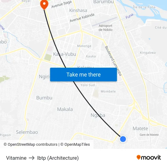 Vitamine to Ibtp (Architecture) map