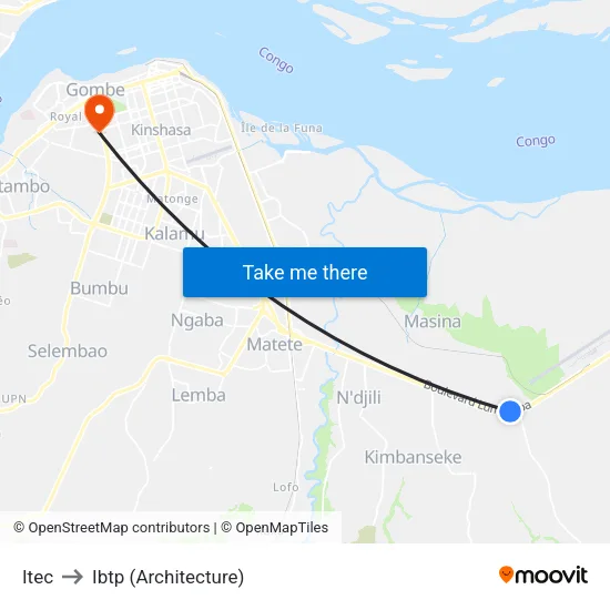Itec to Ibtp (Architecture) map
