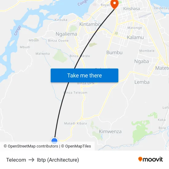 Telecom to Ibtp (Architecture) map