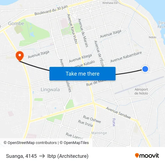 Suanga, 4145 to Ibtp (Architecture) map