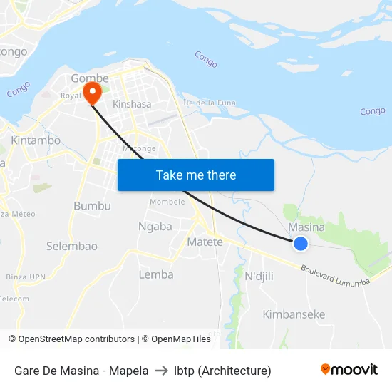 Gare De Masina - Mapela to Ibtp (Architecture) map