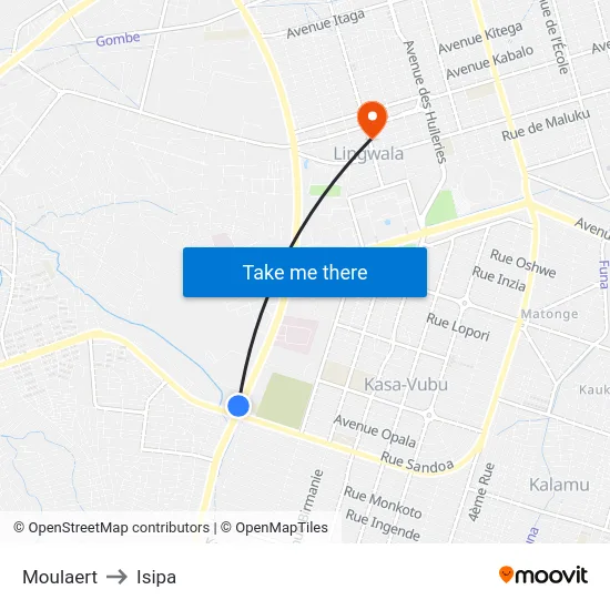 Moulaert to Isipa map