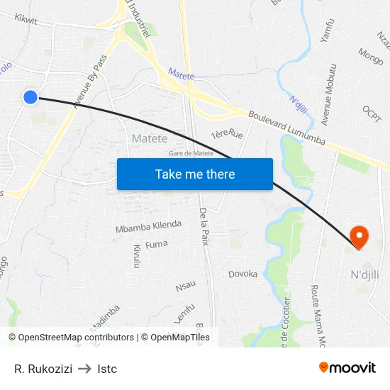 R. Rukozizi to Istc map