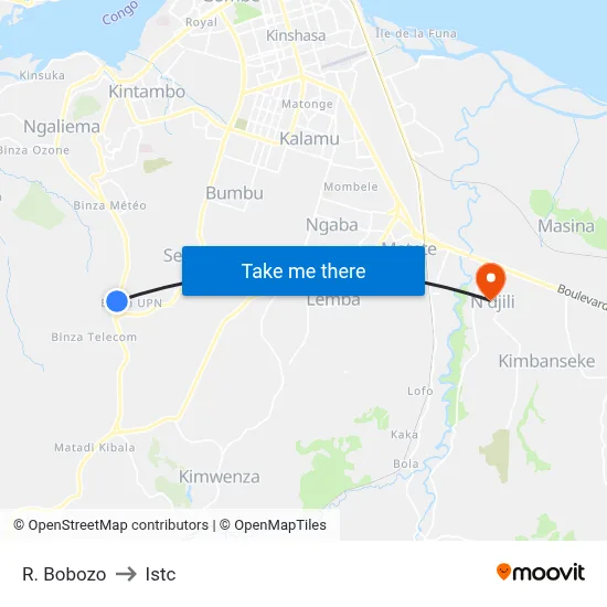 R. Bobozo to Istc map