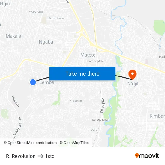 R. Revolution to Istc map