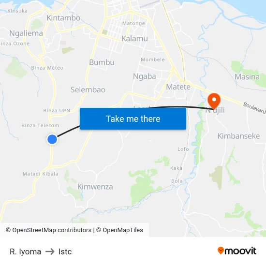 R. Iyoma to Istc map