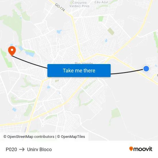 P020 to Unirv Bloco map