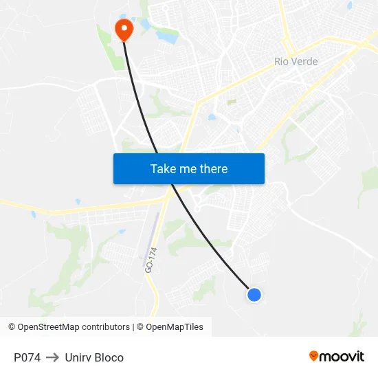 P074 to Unirv Bloco map