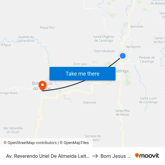 Av. Reverendo Uriel De Almeida Leitão, 55 | Entr. Br-116 to Bom Jesus Do Galho map