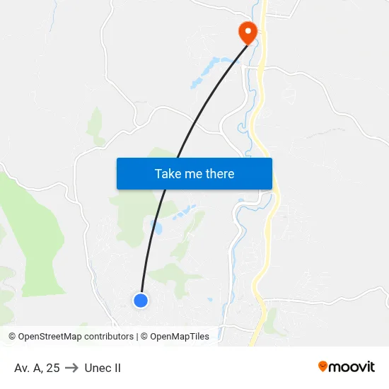 Av. A, 25 to Unec II map